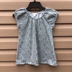 NagarTjie Kids Floral Short Sleeve  Cotton Top Size 10 YRS, Like New